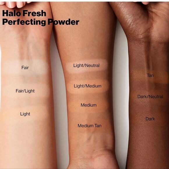 Smashbox Halo Fresh Perfecting Powder- Shade Dark Neutral - Picture 3 of 11